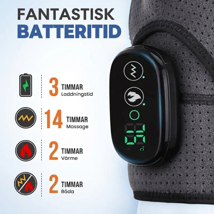 Fantastisk Batteritd Axelmassager specifikationer